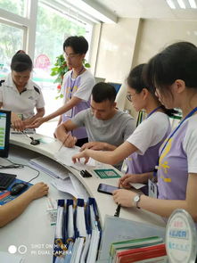 欽州農信聯社2019年大學生外拓實踐活動禮儀服務紀實